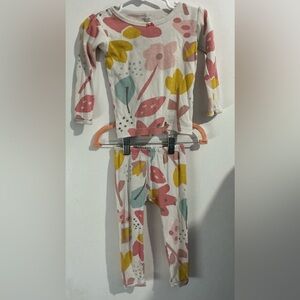 Charming Floral Kids Pajama Set